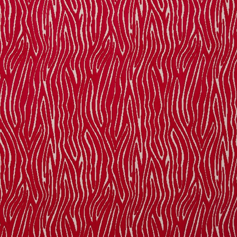 Clarke &amp; Clarke Onda Rouge Fabric