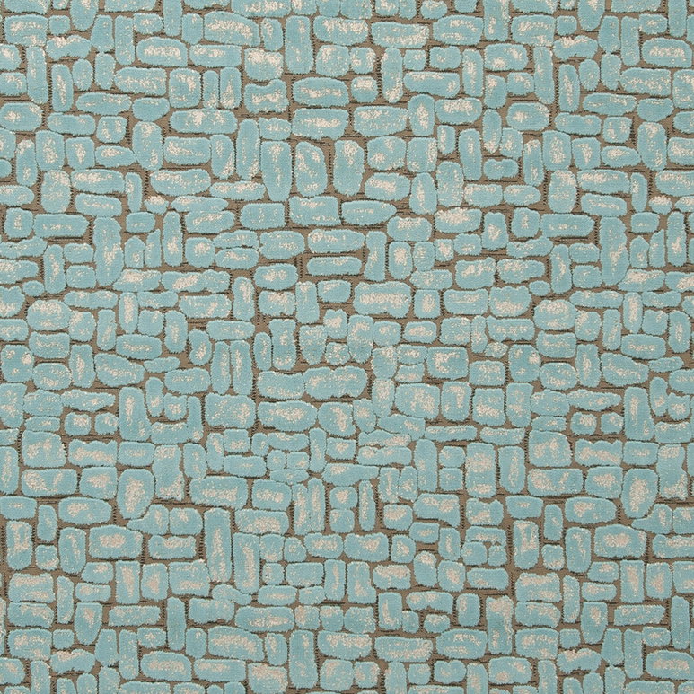 Clarke &amp; Clarke Moda Aqua Fabric