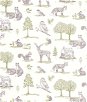 Clarke & Clarke New Forest Forest Natural Fabric