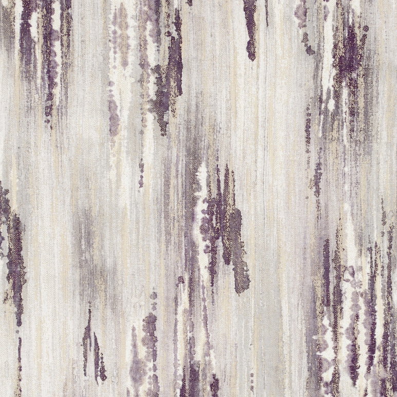Clarke &amp; Clarke Latour Damson Fabric