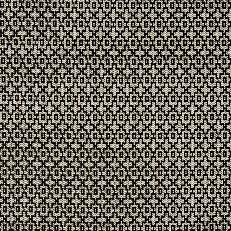 Clarke &amp; Clarke Mansour Charcoal Fabric