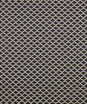 Clarke & Clarke Reggio Ebony Fabric