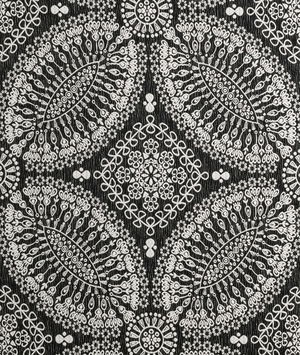 Clarke & Clarke BW1007 Black/White Fabric