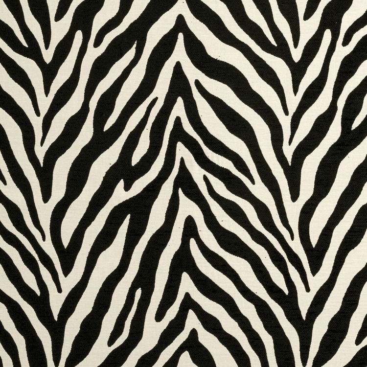 Clarke & Clarke BW1029 Black/White Fabric