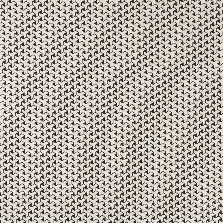 Clarke &amp; Clarke BW1034 Black/White Fabric
