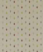 Clarke & Clarke Healey Raspberry/Duckegg