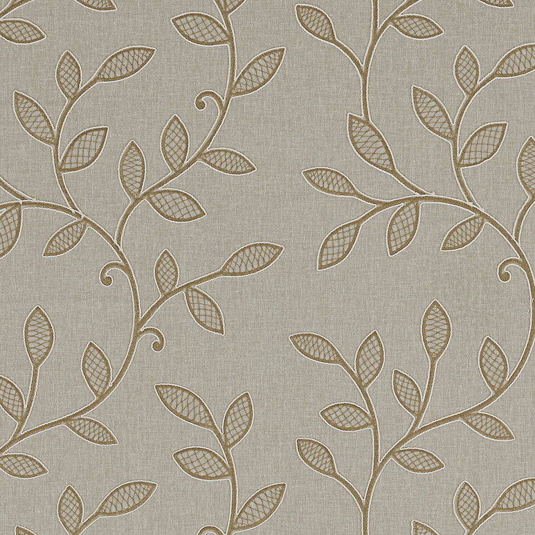 Clarke &amp; Clarke Hetton Caramel Fabric