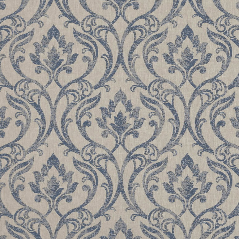 Clarke &amp; Clarke Leyburn Denim Fabric