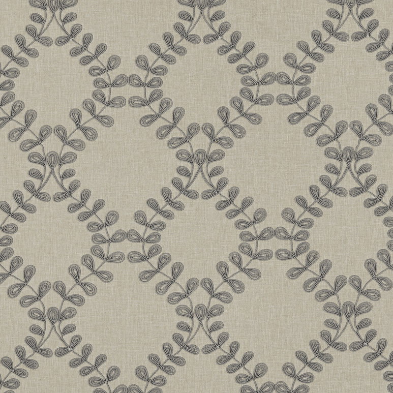 Clarke &amp; Clarke Malham Smoke Fabric