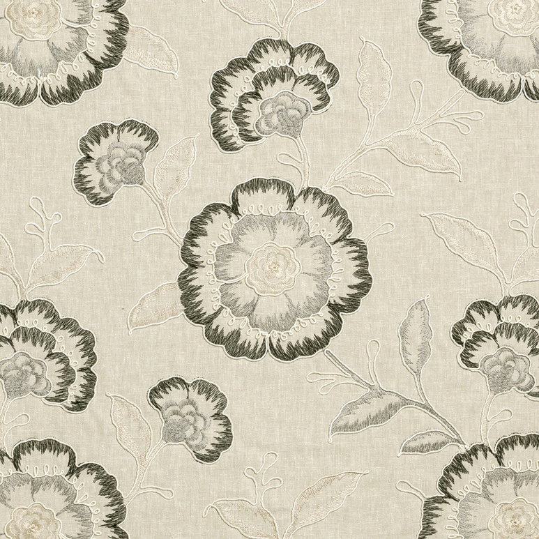 Clarke &amp; Clarke Richmond Charcoal Fabric