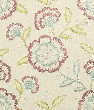 Clarke & Clarke Richmond Raspberry/Duckegg Fabric