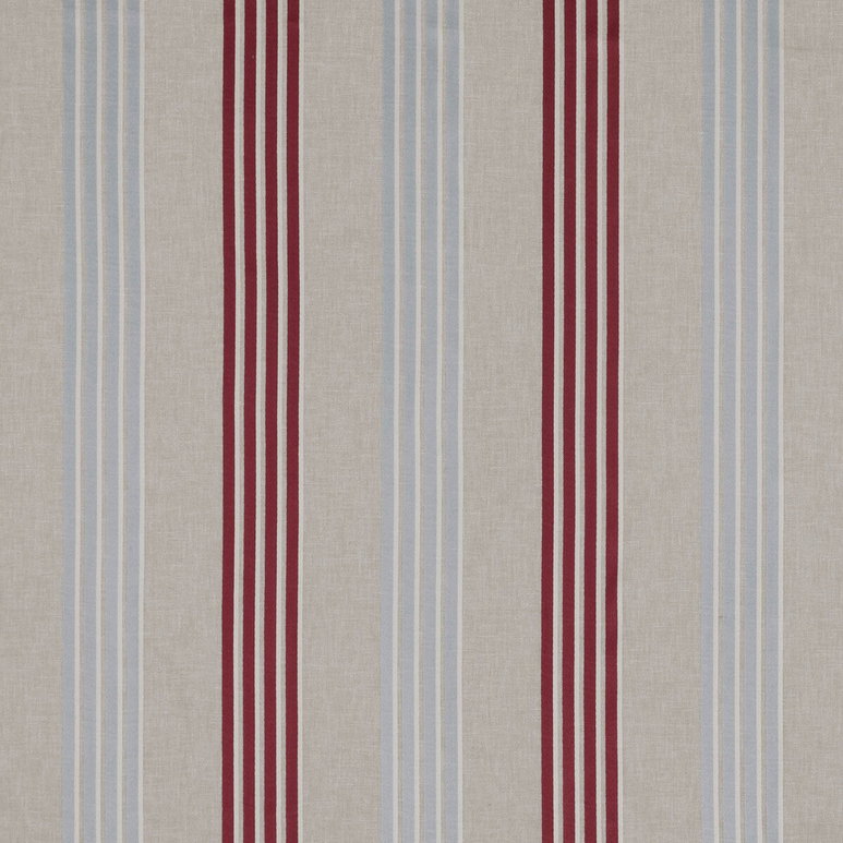 Clarke &amp; Clarke Wensley Raspberry/Duckegg Fabric