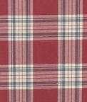 Clarke & Clarke Glenmore Red Fabric