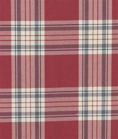 Clarke & Clarke Glenmore Red Fabric