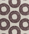 Clarke & Clarke Dashiki Plum Fabric