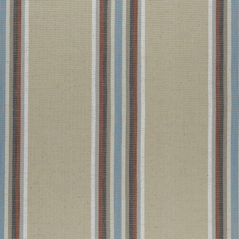 Clarke &amp; Clarke Imani Cinnabar/Aqua Fabric