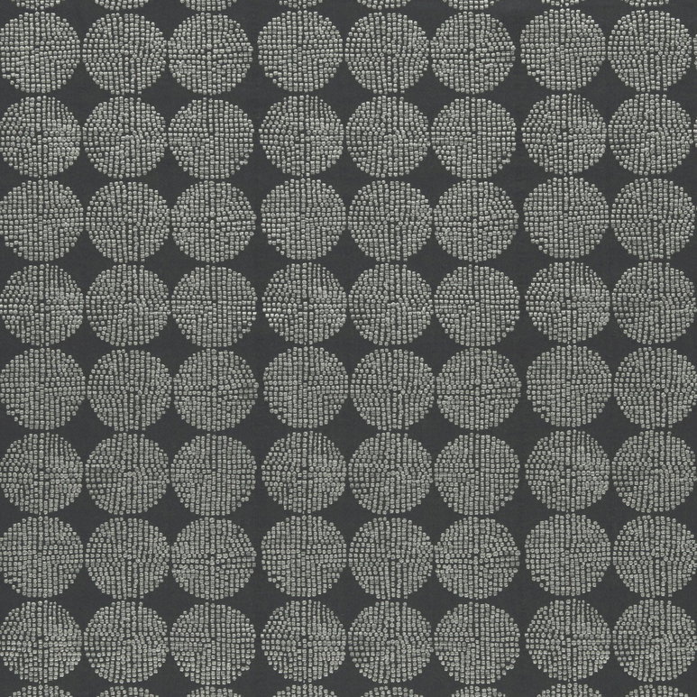 Clarke &amp; Clarke Kiko Charcoal Fabric