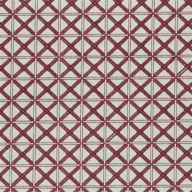 Clarke &amp; Clarke Makenzi Red Fabric