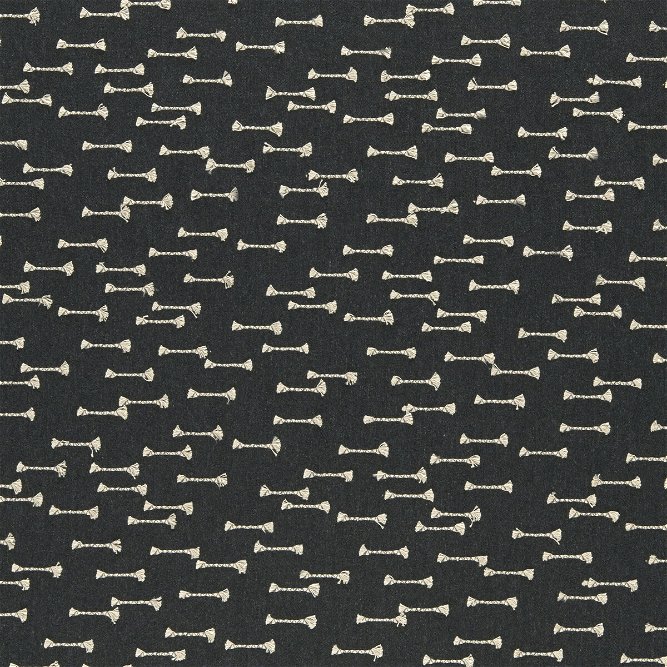 Clarke &amp; Clarke Nala Charcoal Fabric