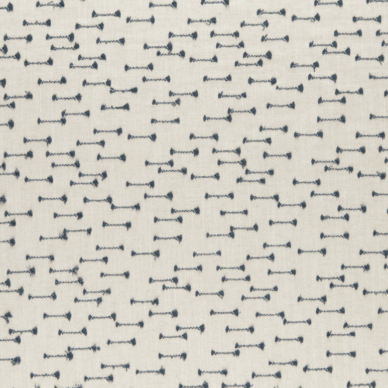 Clarke &amp; Clarke Nala Indigo Fabric