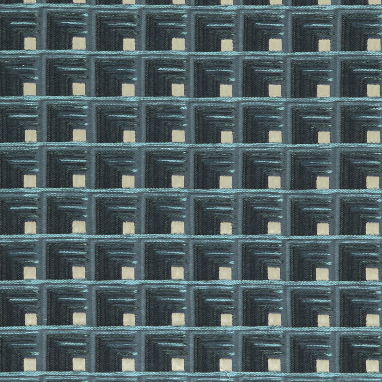 Clarke &amp; Clarke Oni Indigo Fabric