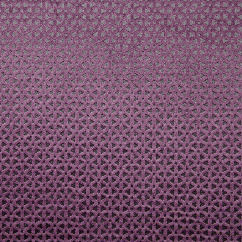 Clarke &amp; Clarke Loreto Aubergine Fabric