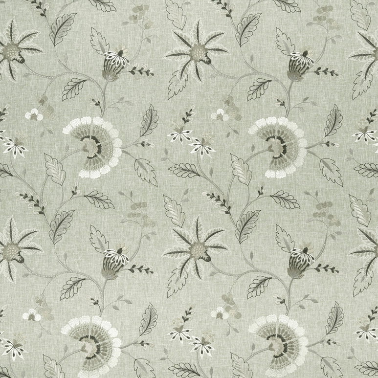 Clarke &amp; Clarke Delamere Natural Fabric