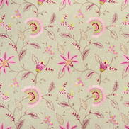 Clarke & Clarke Delamere Raspberry Fabric