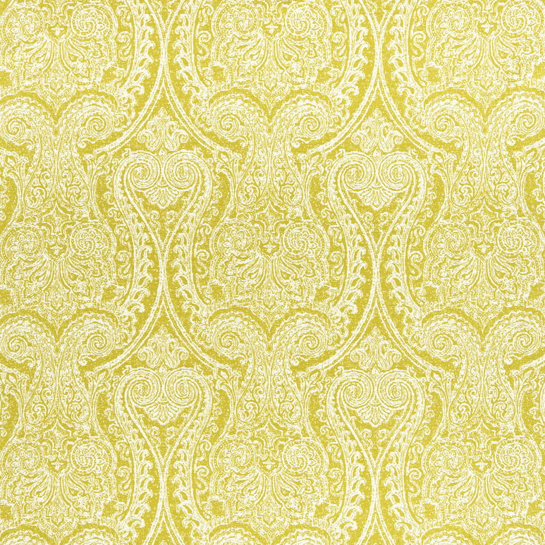 Clarke &amp; Clarke Pastiche Chartreuse Fabric