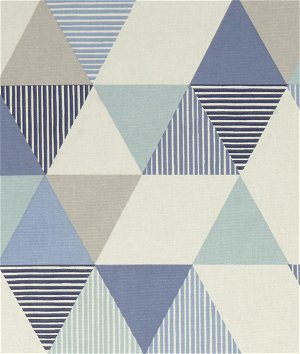 Tessuto Fabric in Nero/Silver by Clarke & Clarke