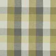 Clarke & Clarke Austin Check Citron/Natural Fabric