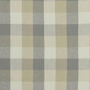 Clarke & Clarke Austin Check Natural Fabric