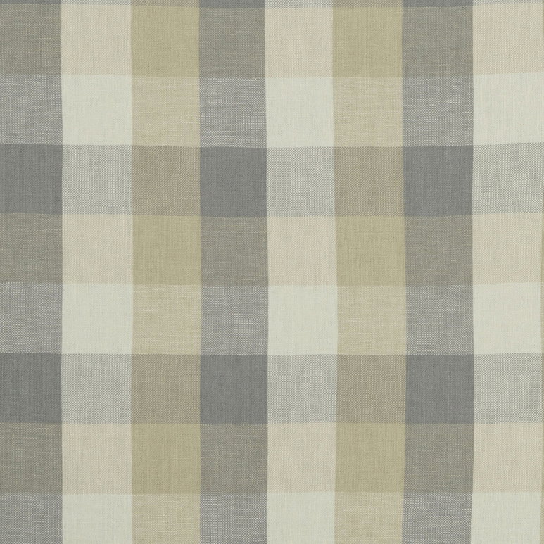 Clarke &amp; Clarke Austin Check Natural Fabric