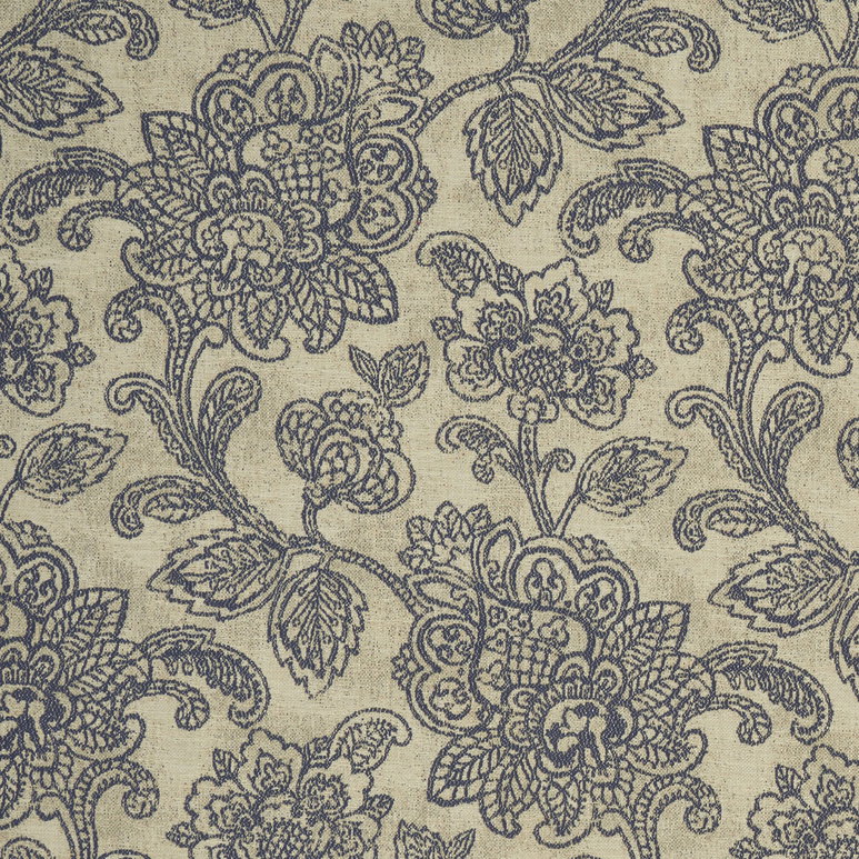 Clarke &amp; Clarke Cranbrook Midnight Fabric