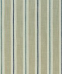 Clarke & Clarke Sackville Stripe Eau De Nil/Linen Fabric