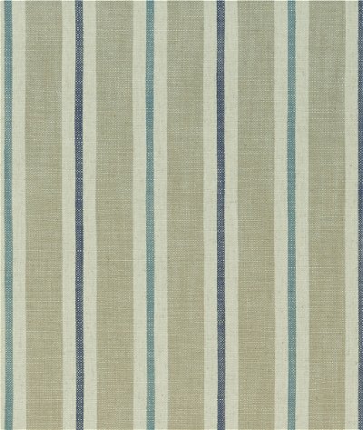Clarke & Clarke Sackville Stripe Eau De Nil/Linen Fabric