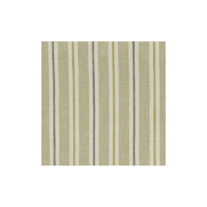 Clarke &amp; Clarke Sackville Stripe Heather/Linen Fabric