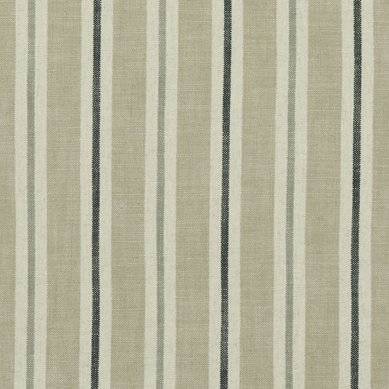 Clarke &amp; Clarke Sackville Stripe Natural Fabric