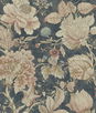 Clarke & Clarke Sissinghurst Midnight/Spice Fabric