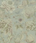 Clarke & Clarke Sissinghurst Mineral/Blush Fabric