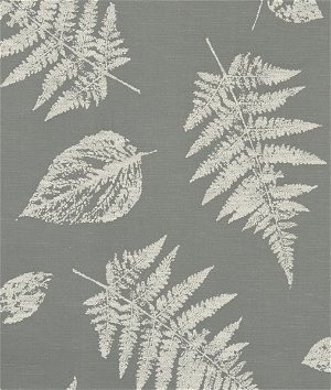 Clarke & Clarke Foliage Pewter Fabric