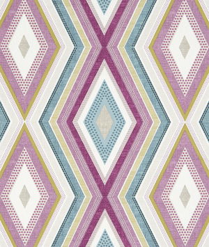 Clarke & Clarke Terrazzo Damson Fabric