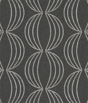 Clarke & Clarke Carraway Charcoal Fabric