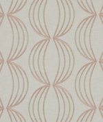 Clarke & Clarke Carraway Rose Gold