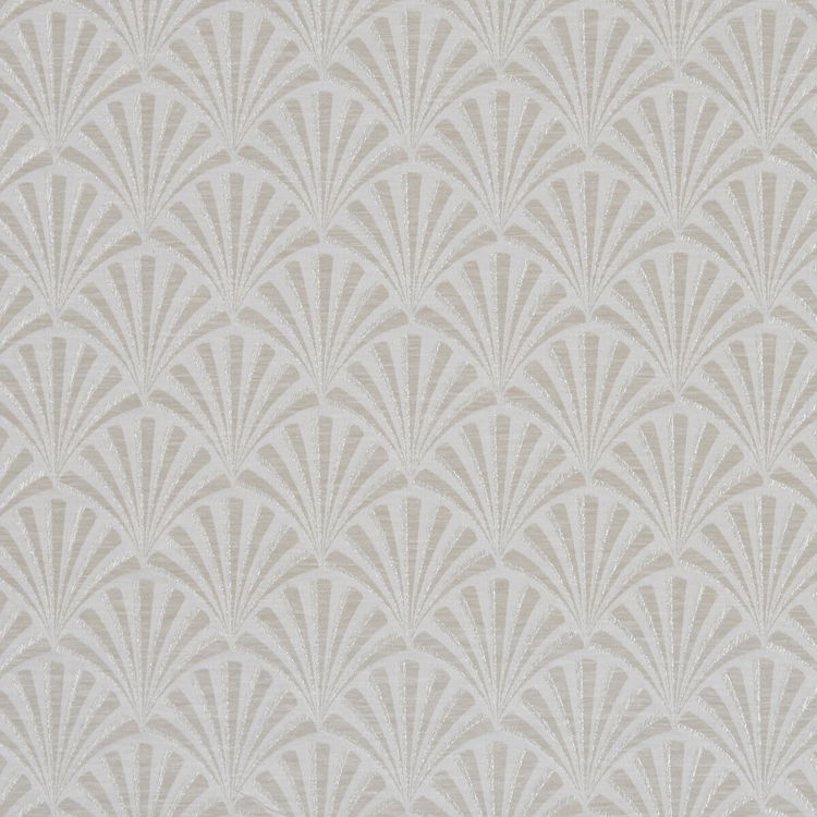 Clarke & Clarke Chrysler Ivory Fabric