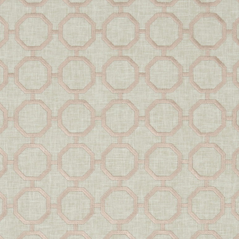 Clarke &amp; Clarke Glamour Blush Fabric