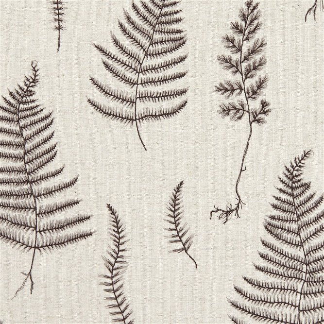 Clarke &amp; Clarke Lorelle Charcoal/Linen Fabric