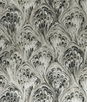 Clarke & Clarke Pavone Charcoal/Natural Fabric