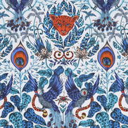 Clarke & Clarke Amazon Blue Fabric