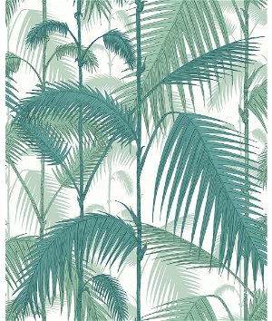 Cole & Son Palm Jungle Tea Viridian Chalk Fabric